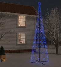LED-Weihnachtsbaum Kegelform Blau 3000 LEDs 230x800 cm