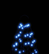 LED-Weihnachtsbaum für Fahnenmast Blau 3000 LEDs 800 cm
