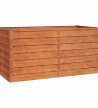 Hochbeet Rostig 160x80x77 cm Cortenstahl