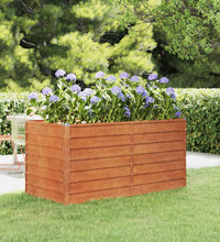 Hochbeet Rostig 160x80x77 cm Cortenstahl