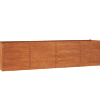 Hochbeet Rostig 320x80x77 cm Cortenstahl