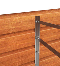 Hochbeet Rostig 480x80x45 cm Cortenstahl