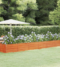 Hochbeet Rostig 480x80x45 cm Cortenstahl
