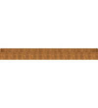 Hochbeet 482x100x36 cm Cortenstahl