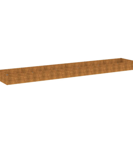 Hochbeet 579x100x36 cm Cortenstahl