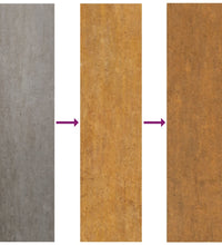 Hochbeet 579x100x36 cm Cortenstahl