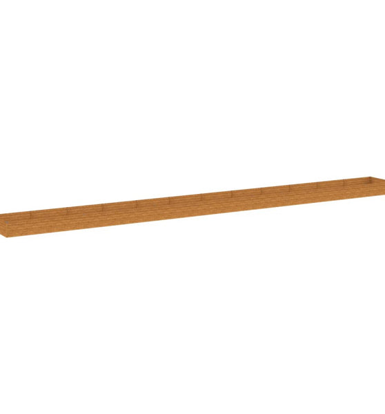 Hochbeet 1150x100x36 cm Cortenstahl