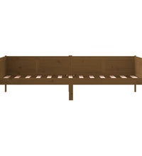 Tagesbett Honigbraun Massivholz Kiefer 80x200 cm