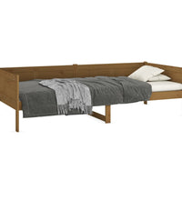 Tagesbett Honigbraun Massivholz Kiefer 90x190 cm