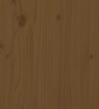 Ausziehbares Tagesbett Braun Massivholz Kiefer 2x(90x200) cm
