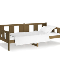 Tagesbett Honigbraun Massivholz Kiefer 90x190 cm