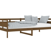 Tagesbett Honigbraun Massivholz Kiefer 90x200 cm