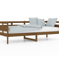 Tagesbett Honigbraun Massivholz Kiefer 80x200 cm