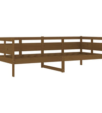 Tagesbett Honigbraun Massivholz Kiefer 80x200 cm