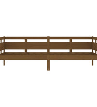 Tagesbett Honigbraun Massivholz Kiefer 80x200 cm