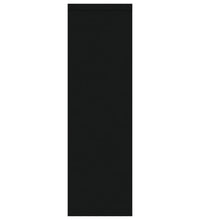 Wandregal Schwarz 85x16x52,5 cm Holzwerkstoff