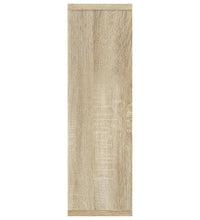 Wandregal Sonoma-Eiche 85x16x52,5 cm Holzwerkstoff