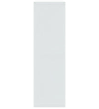 Wandregal Hochglanz-Weiß 85x16x52,5 cm Holzwerkstoff