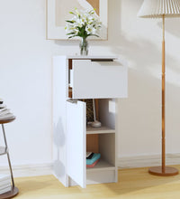 Sideboard Weiß 30x30x70 cm Holzwerkstoff