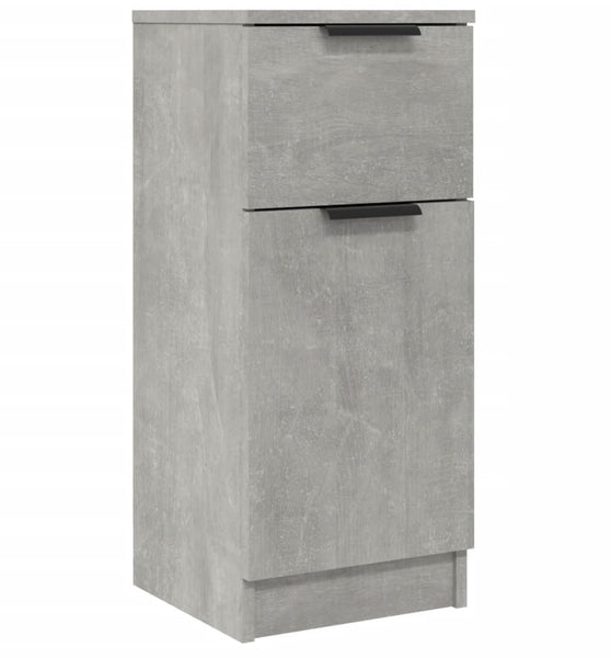 Sideboard Betongrau 30x30x70 cm Holzwerkstoff