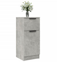 Sideboards 2 Stk. Betongrau 30x30x70 cm Holzwerkstoff