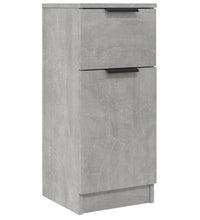 Sideboards 2 Stk. Betongrau 30x30x70 cm Holzwerkstoff
