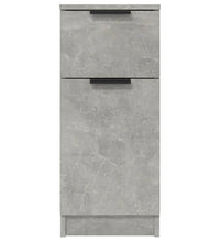 Sideboards 2 Stk. Betongrau 30x30x70 cm Holzwerkstoff