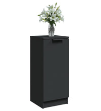 Sideboards 2 Stk. Schwarz 30x30x70 cm Holzwerkstoff