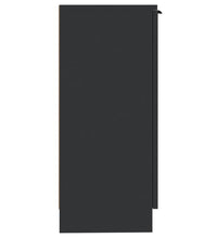 Sideboards 2 Stk. Schwarz 30x30x70 cm Holzwerkstoff