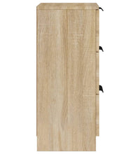 Sideboards 2 Stk. Sonoma-Eiche 30x30x70 cm Holzwerkstoff