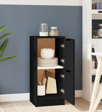 Sideboard Schwarz 30x30x70 cm Holzwerkstoff