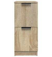 Sideboard Sonoma-Eiche 30x30x70 cm Holzwerkstoff