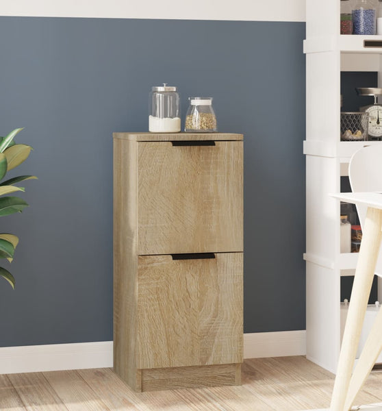 Sideboard Sonoma-Eiche 30x30x70 cm Holzwerkstoff