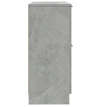 Sideboards 2 Stk. Betongrau 30x30x70 cm Holzwerkstoff