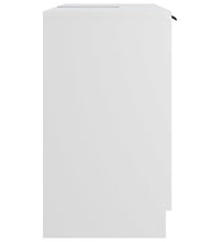 Badschrank Weiß 64,5x33,5x59 cm Holzwerkstoff