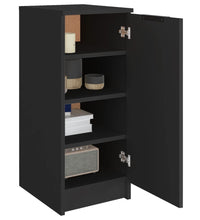 Schuhschrank Schwarz 30x35x70 cm Holzwerkstoff