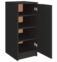 Schuhschrank Schwarz 30x35x70 cm Holzwerkstoff