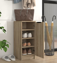 Schuhschrank Sonoma-Eiche 30x35x70 cm Holzwerkstoff