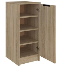 Schuhschrank Sonoma-Eiche 30x35x70 cm Holzwerkstoff