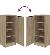 Schuhschrank Sonoma-Eiche 30x35x70 cm Holzwerkstoff