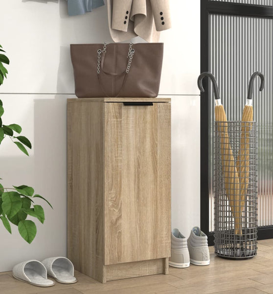 Schuhschrank Sonoma-Eiche 30x35x70 cm Holzwerkstoff