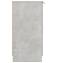 Schuhschrank Betongrau 59x35x70 cm Holzwerkstoff