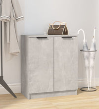 Schuhschrank Betongrau 59x35x70 cm Holzwerkstoff