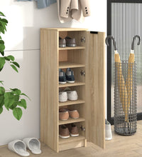 Schuhschrank Sonoma-Eiche 30x35x100 cm Holzwerkstoff