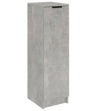 Schuhschrank Betongrau 30x35x100 cm Holzwerkstoff