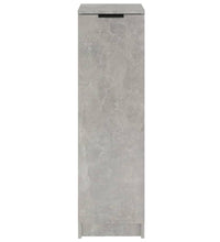Schuhschrank Betongrau 30x35x100 cm Holzwerkstoff