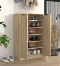 Schuhschrank Sonoma-Eiche 59x35x100 cm Holzwerkstoff