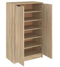 Schuhschrank Sonoma-Eiche 59x35x100 cm Holzwerkstoff