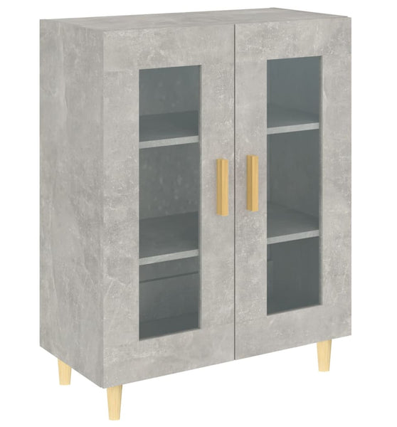Sideboard Betongrau 69,5x34x90 cm Holzwerkstoff