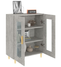 Sideboard Betongrau 69,5x34x90 cm Holzwerkstoff